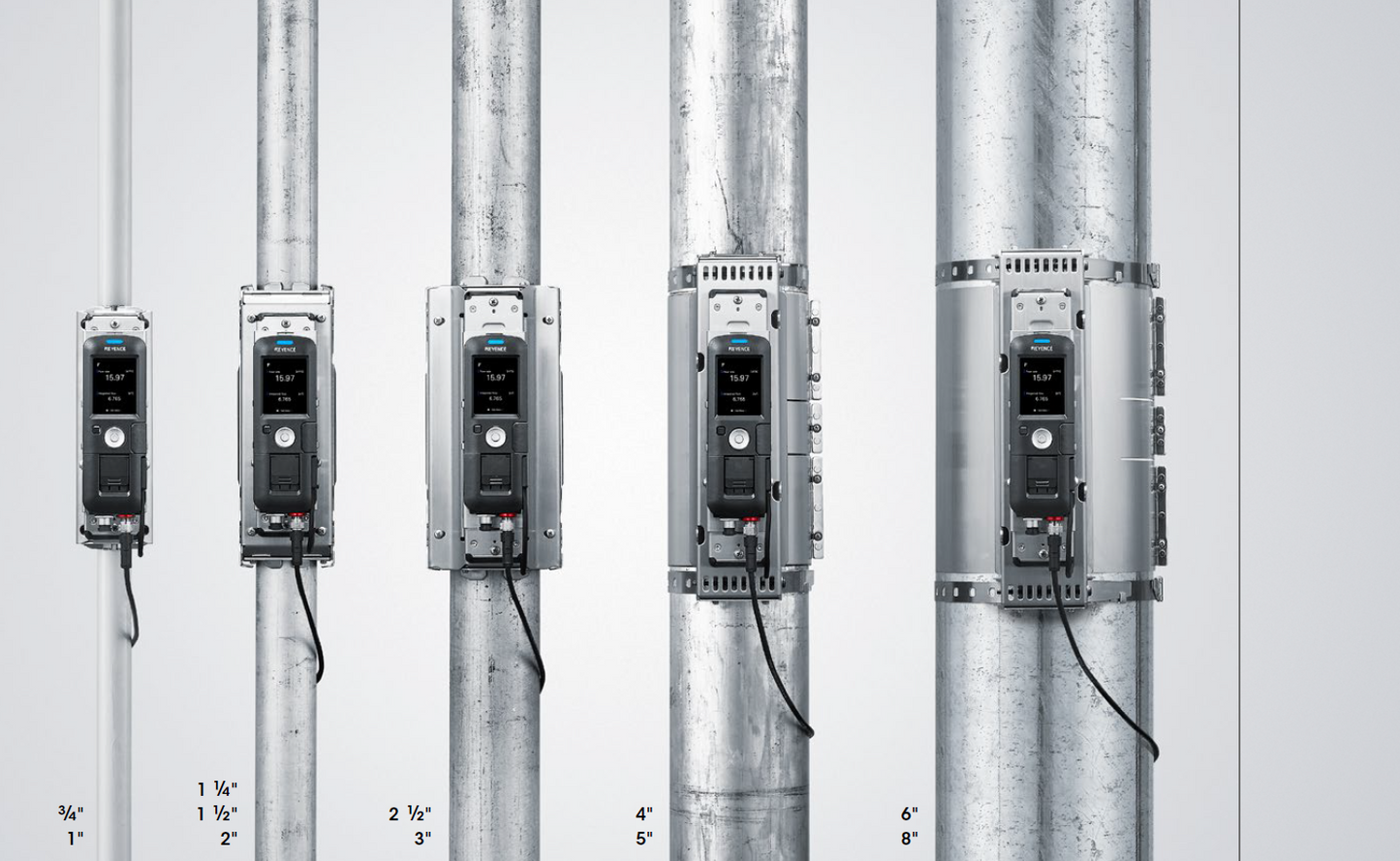 Keyence Compressed Air Ultrasonic Flow Meter FD-G Series (FD-G25, FD-G50, FD-G125, FD-G200)