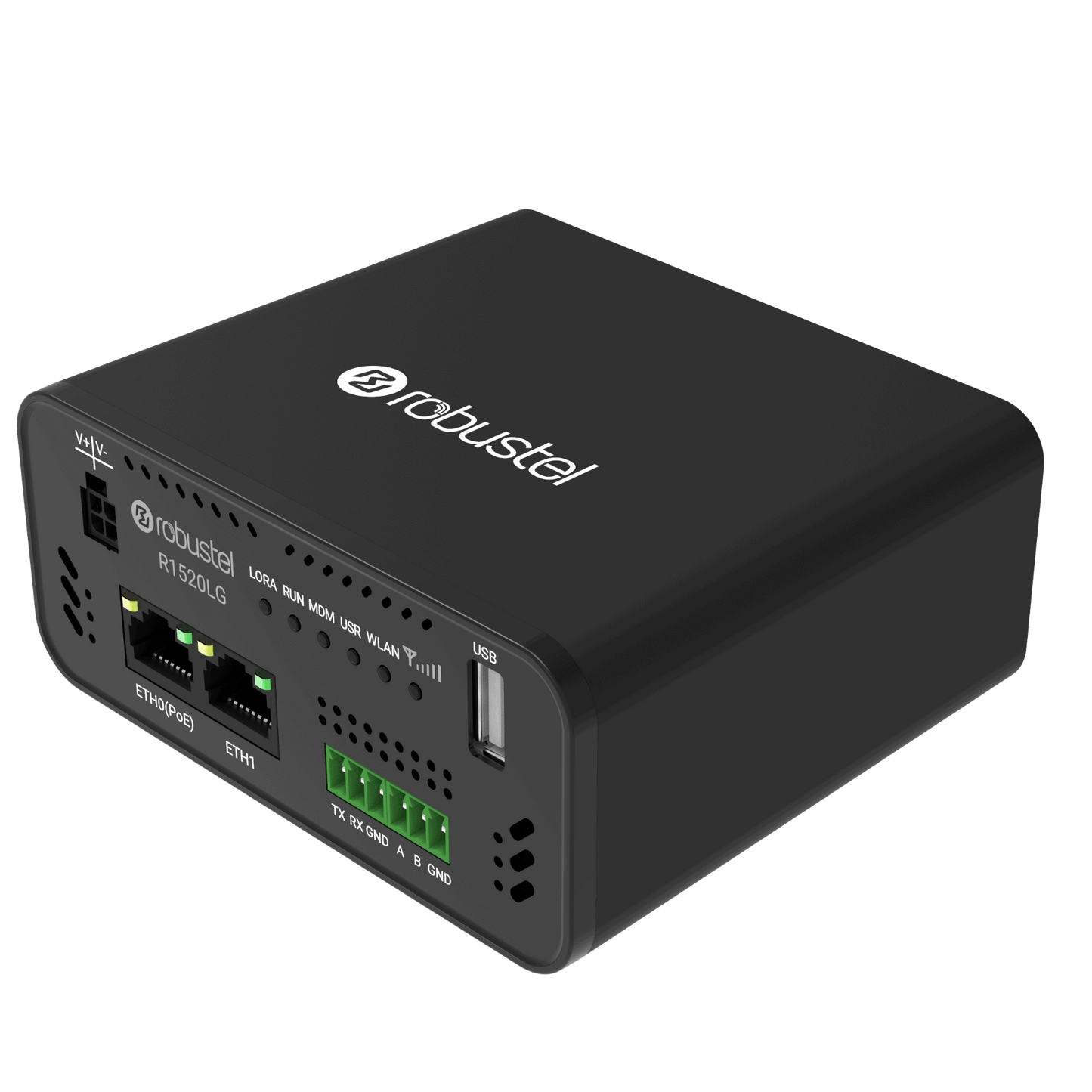 Robustel R1520-LG - Industrial LoRaWAN Gateway with 4G/LTE & Integrated LNS