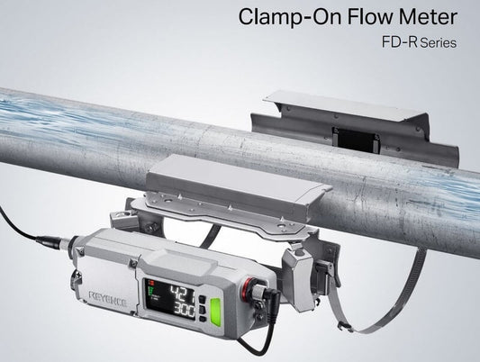 Keyence Liquid Ultrasonic Flow Meter FD-R Series (FD-H32, FD-R50, FD-R80, FD-R125, FD-R-200)