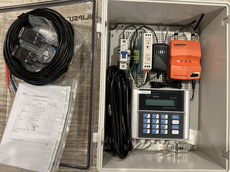 Integrated Solutions Panel for Ultrasonic Keyence FD-R Water Meters