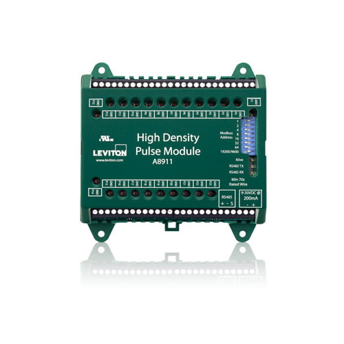 Obvius / Leviton A8911-23 High Density Pulse Module, Submetering