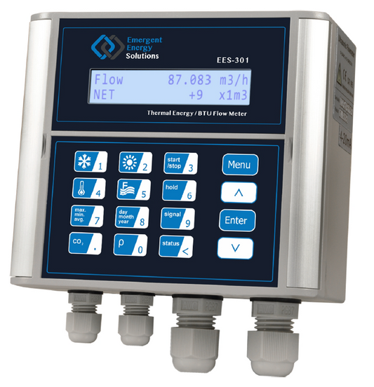 EES-301 Ultrasonic Energy (BTU) Meter