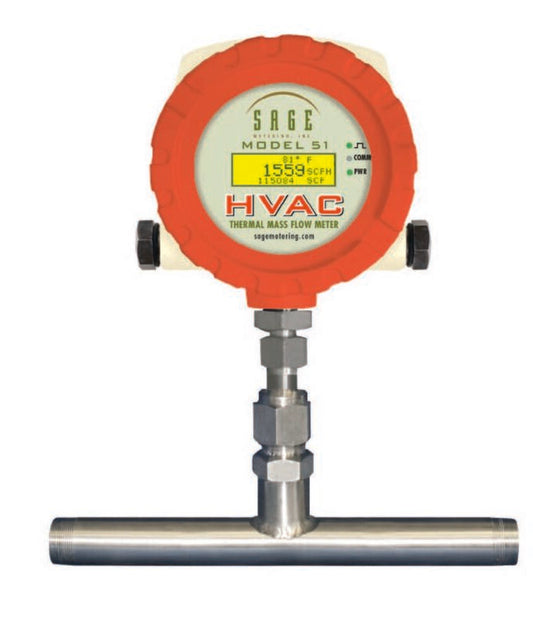 Sage Model 51 Compressed Air Flow Meter | Thermal Mass | NIST-Calibrated