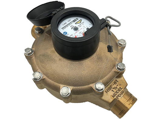 M&E PD 1.5″ Threaded LF Bronze 10 USG Pulse