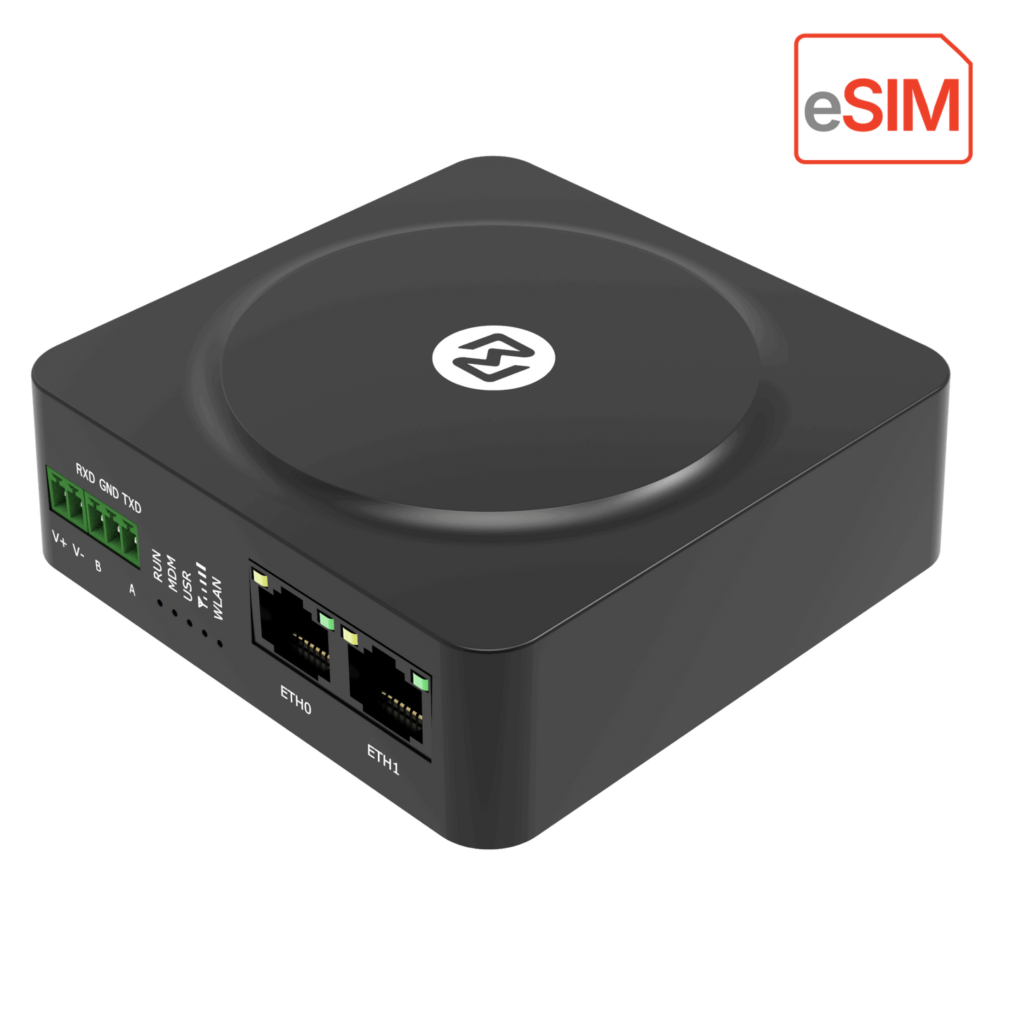 Robustel R1511e - Industrial 4G/LTE Router with eSIM/eUICC & Serial
