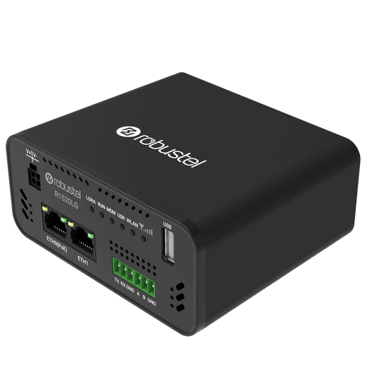 Robustel R1520-LG - Industrial LoRaWAN Gateway with 4G/LTE & Integrated LNS