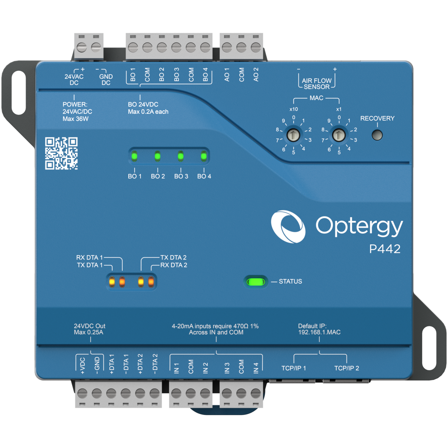 Optergy P442-AFS Building Controller